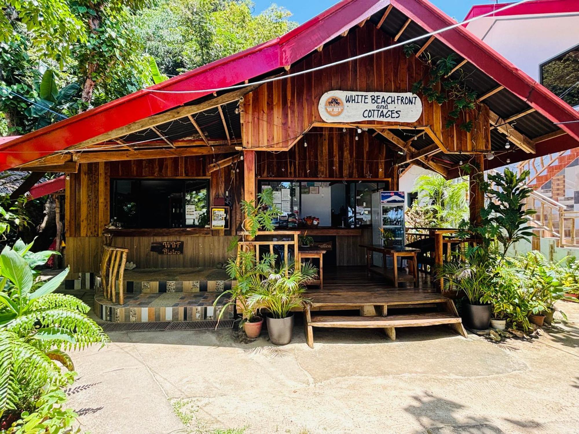 White Beach Front And Cottages Buruanga Bagian luar foto