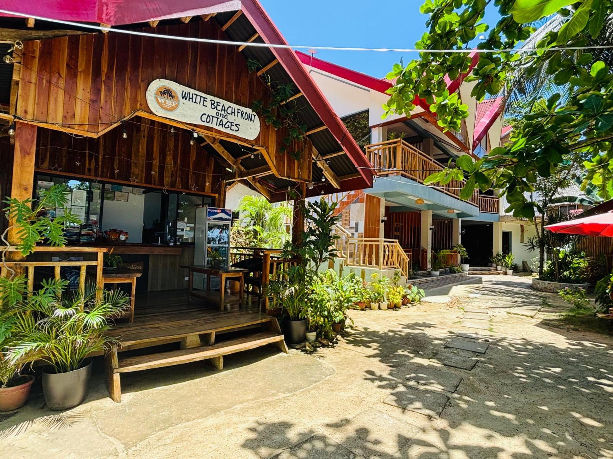 White Beach Front And Cottages Buruanga Bagian luar foto