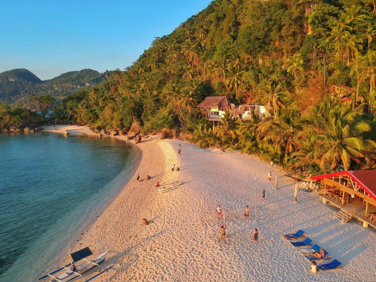 White Beach Front And Cottages Buruanga Bagian luar foto