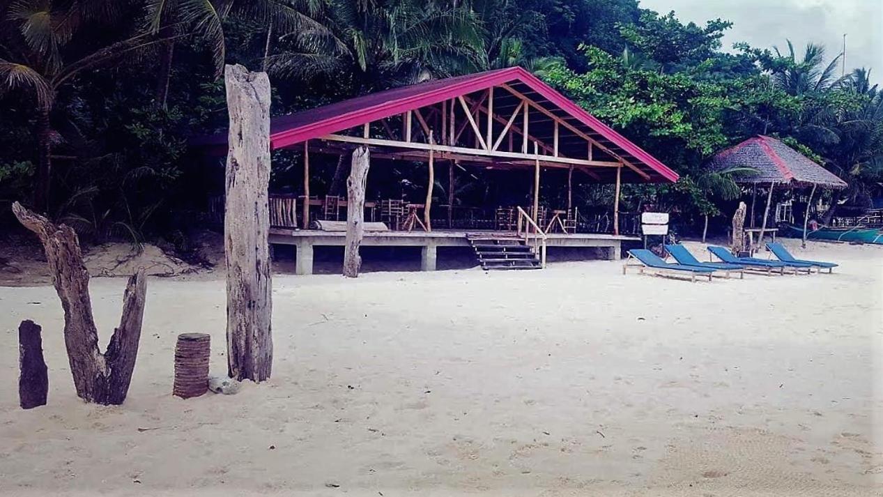 White Beach Front And Cottages Buruanga Bagian luar foto